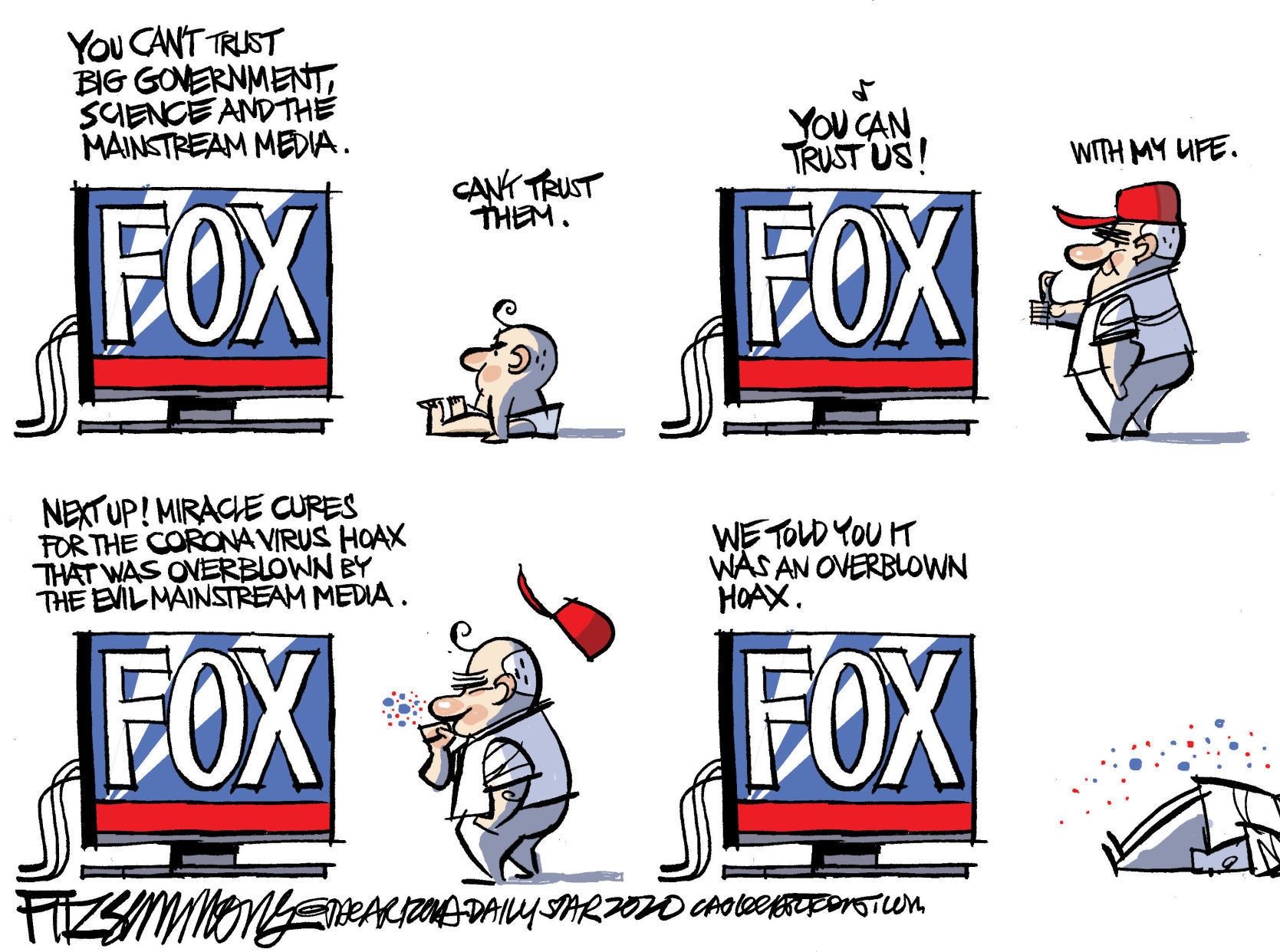 Daily Fitz Cartoon: Fox